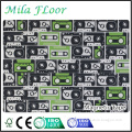 12mm DIY Laminate Flooring for Coffee Shop (Magnetic tape)